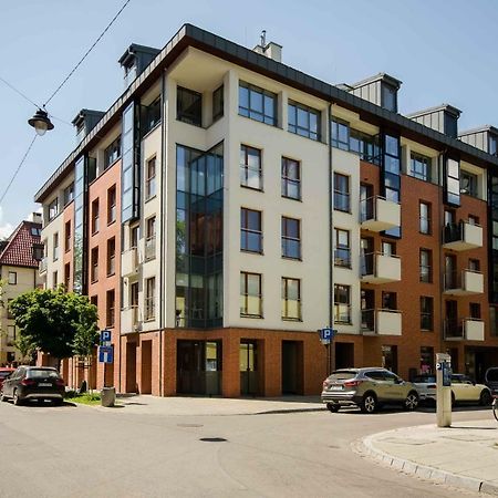 Central Kazimierz Apartment With Balcony Krakau Exterior foto